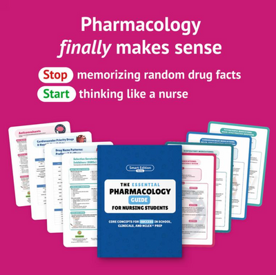 The Essential Pharmacology Guide for Nursing Students | Written by a Nurse Practitioner | NCLEX Prep