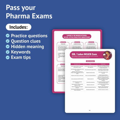 The Essential Pharmacology Guide for Nursing Students | Written by a Nurse Practitioner | NCLEX Prep